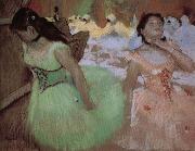Edgar Degas Dancer entering with veil France oil painting artist